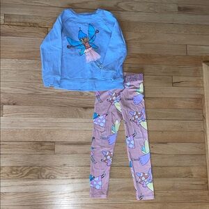 Stella McCartney Kids Light Blue Sweatshirt and leggings